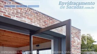 Fechamento de Sacadas Campos da Escolástica Ambientes Vidro