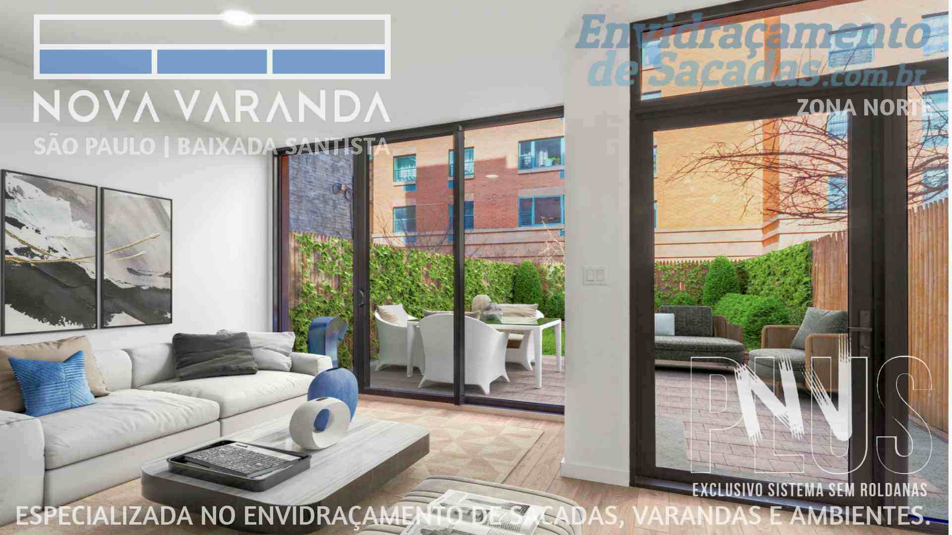 Fechamento de Ambientes Casa Verde Alta