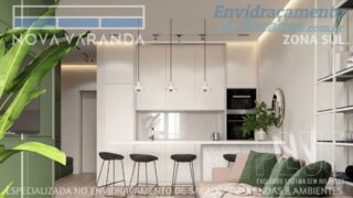 Fechamento de Sacadas Cidade Monções » ZS Ambientes Vidro