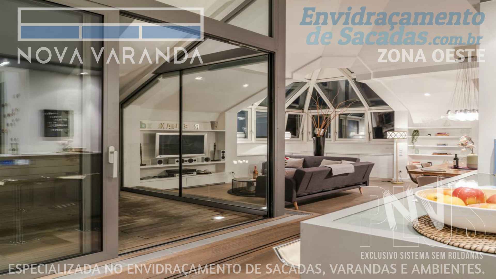 Fechamento de Ambientes Jardim Atibaia