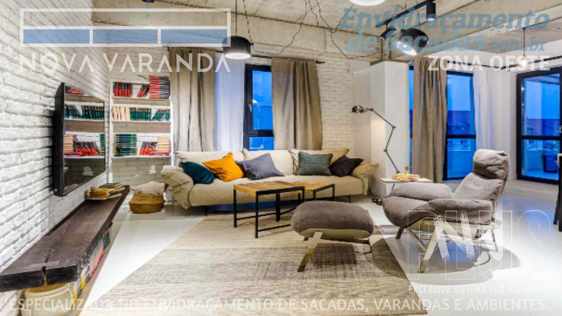 Fechamento de Sacadas Jardim das Bandeiras