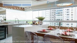 Fechamento de Sacadas Jardim do Colégio ZN Ambientes Vidro
