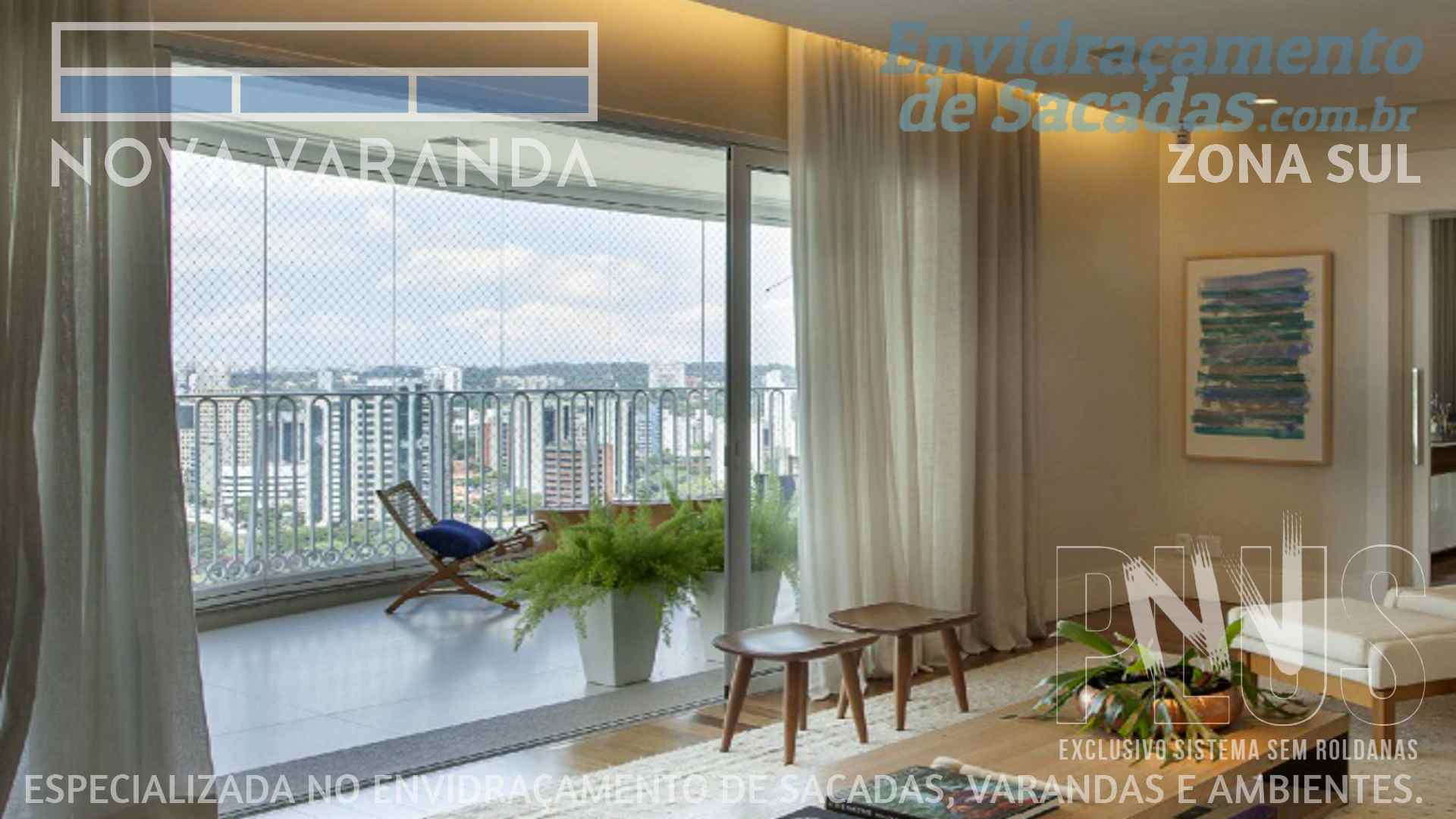 Ambientes e Varandas de Vidro ✦ Fechar Varanda Moderna e Estiloza Sob Medida 💰️ Fechamento de Sacadas Jardim Maria Duarte (ZSSP) (VILA ANDRADE | Zona Sul | São Paulo) ☎ 0800-880-2424