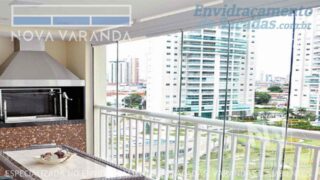 Fechamento de Sacadas Jardim Universidade Pinheiros Ambientes Vidro