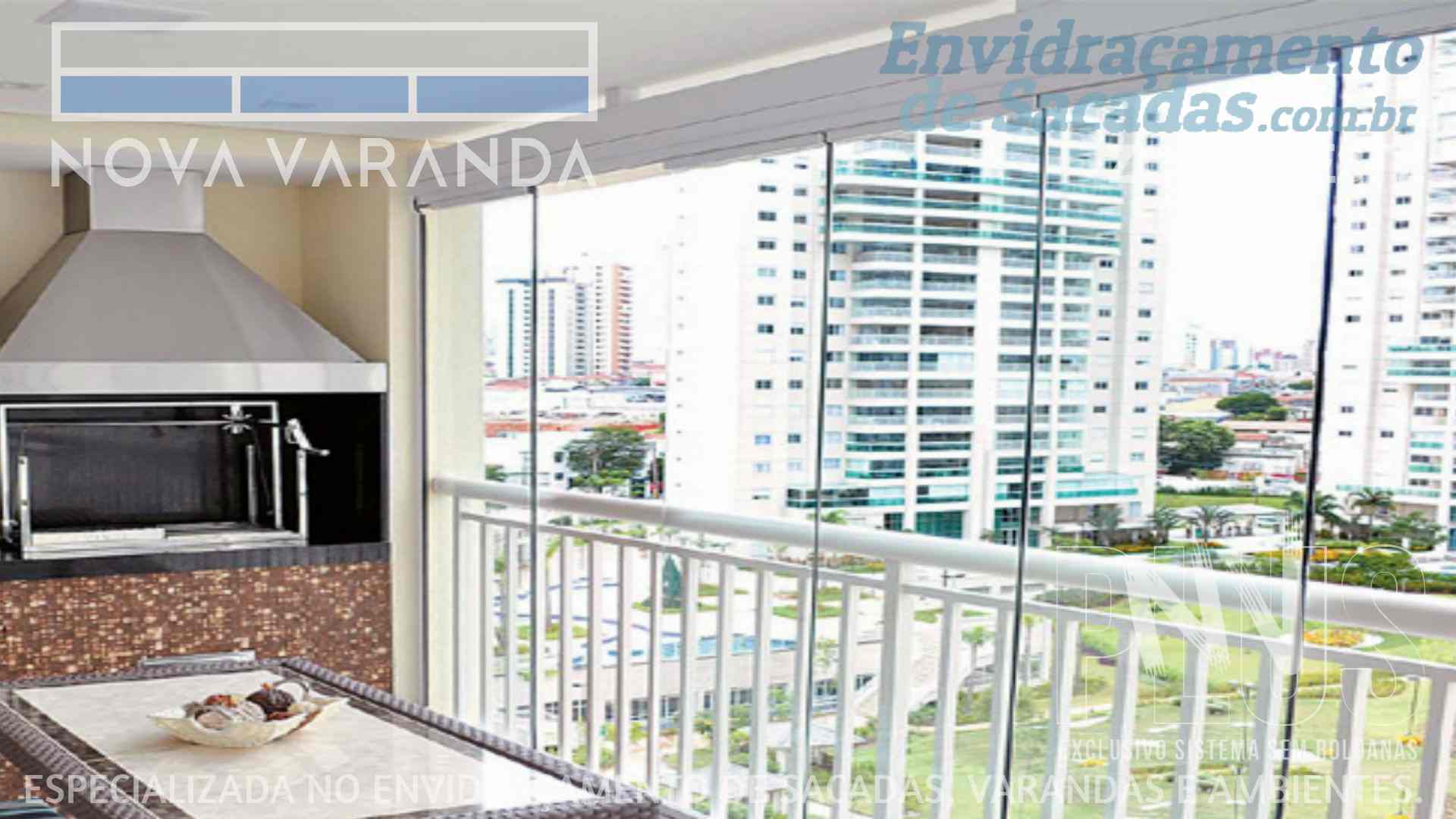 Ambientes e Varandas de Vidro ✦ Fechar Varanda Moderna e Estiloza Sob Medida ❖ Fechamento de Sacadas Jardim Universidade Pinheiros (ZOSP) (Pinheiros | BUTANTÃ | Zona Oeste | São Paulo) ☎ 0800-880-2424