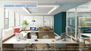 Fechamento de Sacadas Jardim Vitória Régia Ambientes Vidro