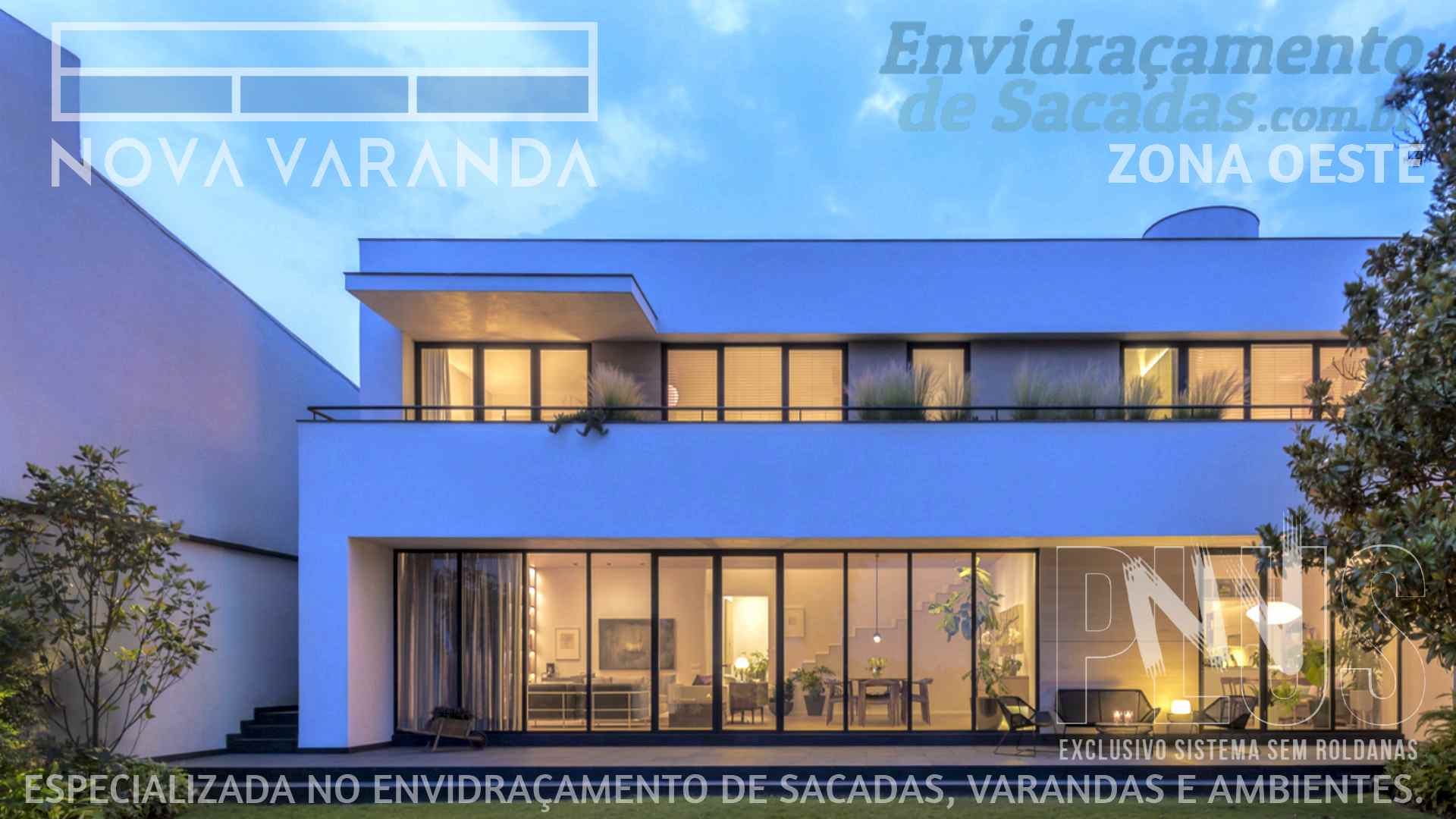 Ambientes e Varandas de Vidro ✦ Fechar Sacada Investimento Moderno e de Alta Qualidade ❖ Fechamento de Sacadas Jardins (ZOSP) (JARDIM PAULISTA | Zona Oeste | São Paulo) ☎ 0800-880-2424
