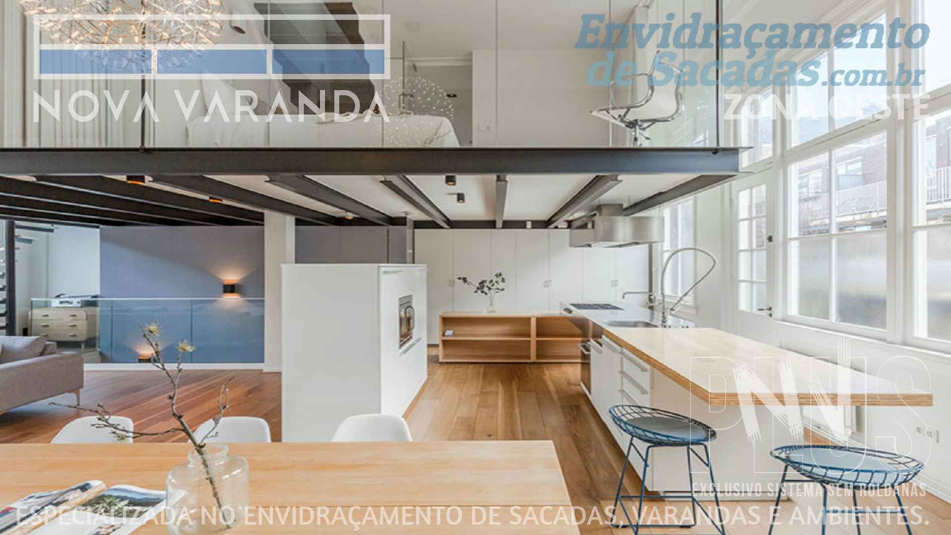 Fechamento de Sacadas Rio Pequeno