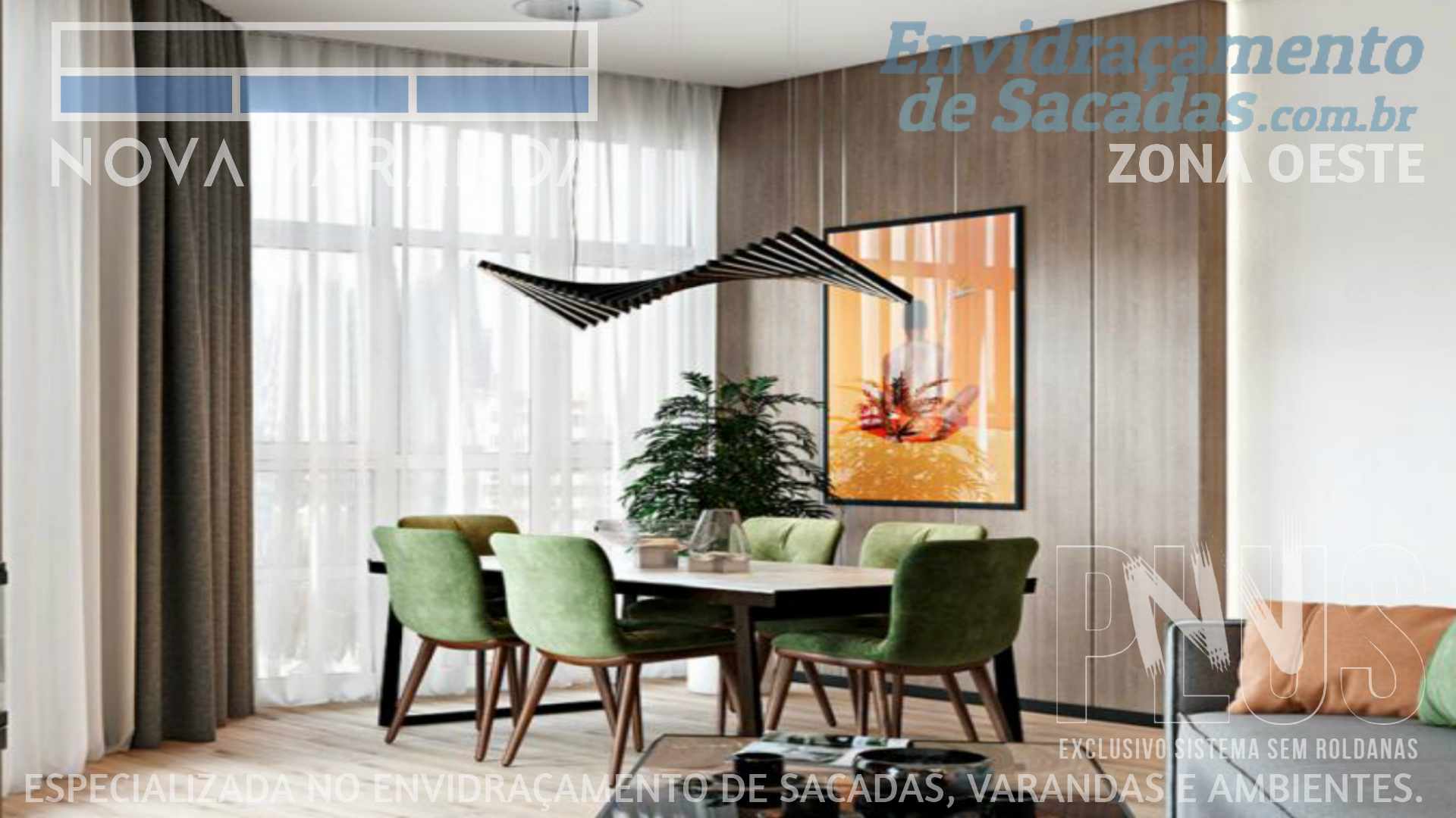 Ambientes e Varandas de Vidro ✦ Fechar Sacada: Valorizando seu imóvel com vidro sob medida ❖ Fechamento de Sacadas Rio Pequeno (ZOSP) (Zona Oeste | São Paulo) ☎ 0800-880-2424