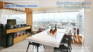 Fechamento de Sacadas Santana » ZN Ambientes Vidro SP