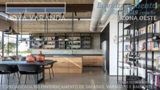 Fechamento de Sacadas Bela Aliança » ZO Ambientes Vidro