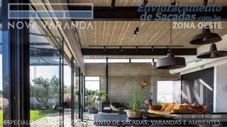 Fechamento de Sacadas Vila Carlina » Ambientes Vidro NV®