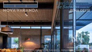 Fechamento de Sacadas Vila dos Ferroviários Ambientes Vidro