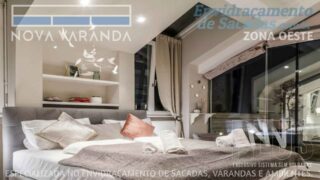 Fechamento de Sacadas Vila Ida Ambientes Vidro ZO » SP