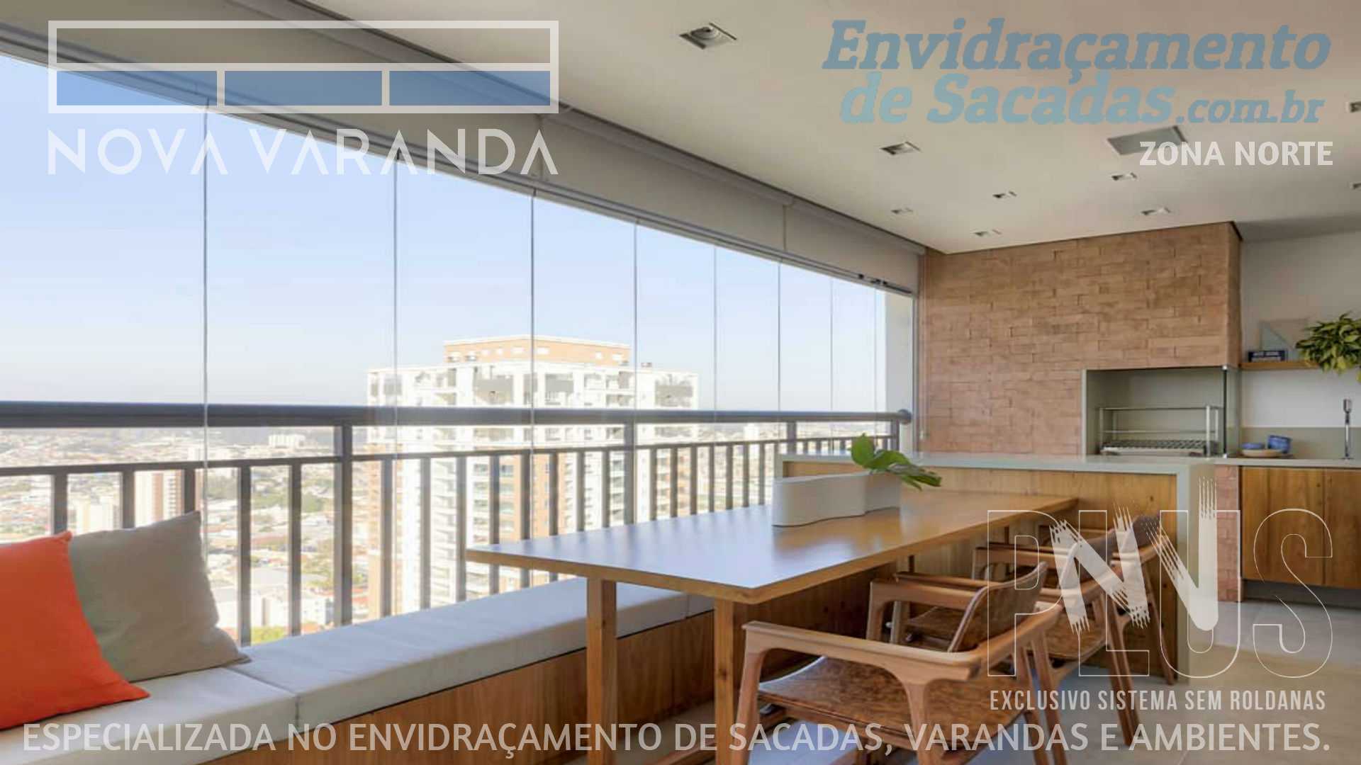 Ambientes e Varandas de Vidro ✦ Traga Valor e Estilo para Fechar a Sacada do seu imóvel ❖ Fechamento de Sacadas Vila Paulicéia (ZNSP) (SANTANA | Zona Norte | São Paulo) ☎ 0800-880-2424
