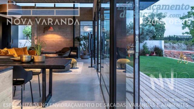 Ambientes e Varandas de Vidro ✦ Fechar Varanda Moderna e Estiloza Sob Medida ❖ Fechamento de Sacadas Vila Piauí (ZOSP) (LAPA | Zona Oeste | São Paulo) ☎ 0800-880-2424