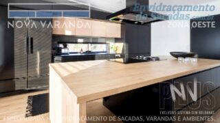 Fechamento de Sacadas Vila Siciliano » Ambientes Vidro ZO