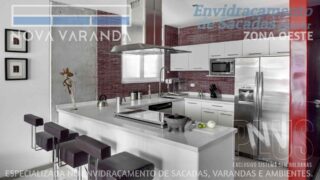 Fechamento de Sacadas Vila Tramontano Ambientes Vidro ZO