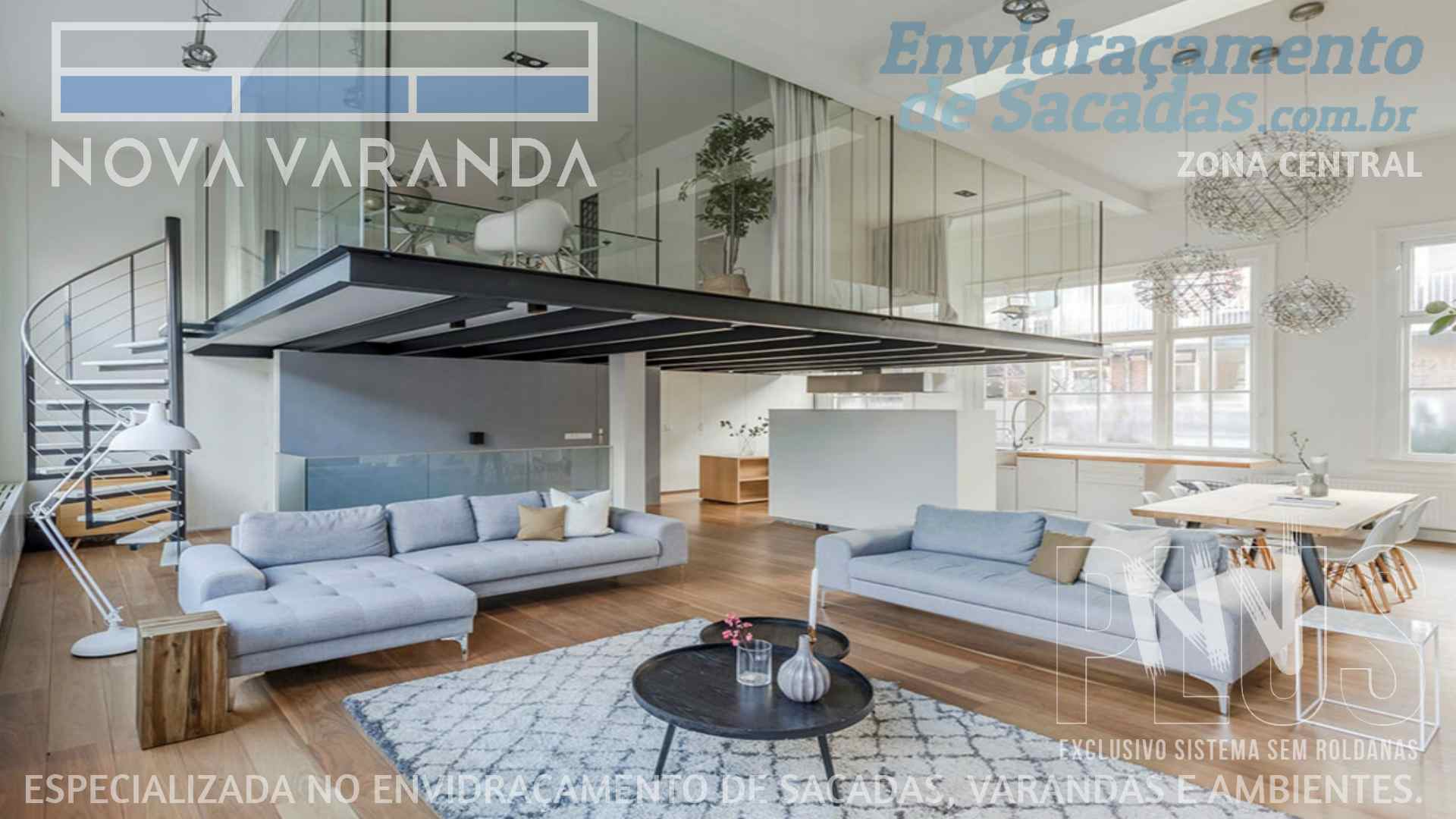 Fechamento de Varandas Zona Central