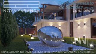 Fechamento de Sacadas Zona Oeste » Ambientes Vidro NV® ZO